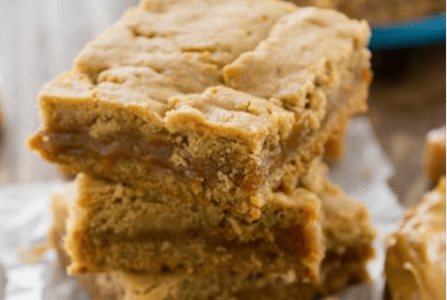 Thumbnail for Love These Caramel Peanut Butter  Cookie Bars