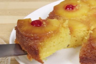 Thumbnail for A Delicious Crock-Pot Pineapple Upside-Down Cake