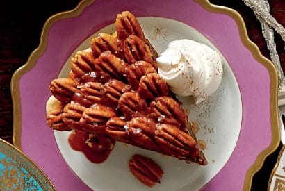 Thumbnail for Here For You Is A Chocolate Lover’s Favorite Pecan Pie.. A Delicious  Salted Caramel-Chocolate Pecan Pie That I Think You Will Love