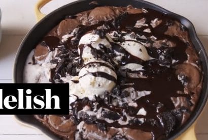 Thumbnail for How To Make An Oreogasm Skillet Brownie