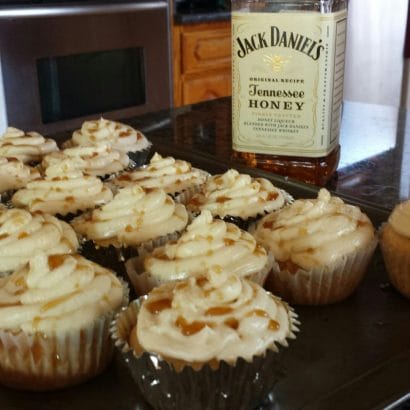 Jack Daniel’s Honey Whiskey Cupcakes