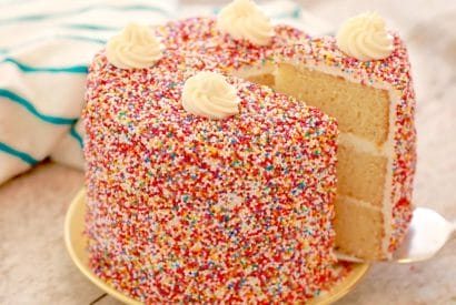 Thumbnail for Love This Vanilla Birthday Cake .. What A Way To Celebrate