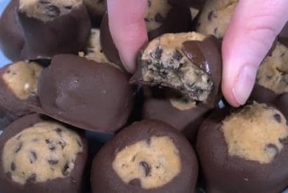 Thumbnail for A Really Delicious Recipe For These Cookie Dough Buckeyes