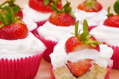 Thumbnail for Love These Strawberry Shortcake Cupcakes