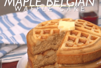 Thumbnail for How To Make A Maple Belgian Waffle Cake