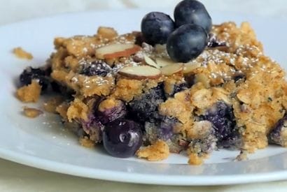 Thumbnail for Love This Blueberry Oatmeal Bake