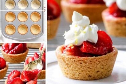 Thumbnail for Love These Mini Strawberry Pies With Sugar Cookie Crust