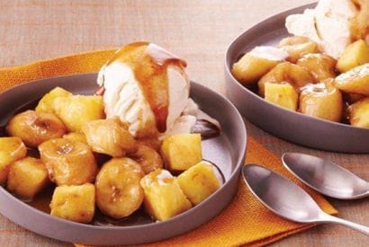 Thumbnail for Delicious Slow Cooked Banana And Pineapple Foster