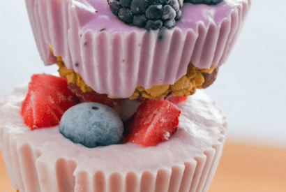 Thumbnail for Yummy Frozen Yogurt Granola Cups