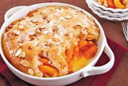 Thumbnail for A Delightful Apricot And Almond Cobbler
