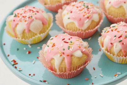 Thumbnail for How To Make These Delightful Glazed Strawberry Filled Doughnut Cupcakes