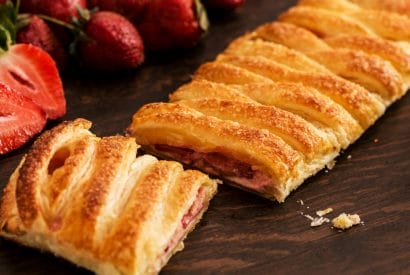 Thumbnail for A Lovely Strawberry Puff Pastry Braid