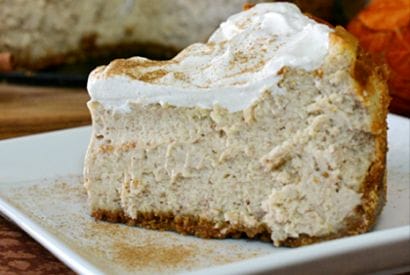 Thumbnail for A Great Dessert Is This Chai Spice Cheesecake