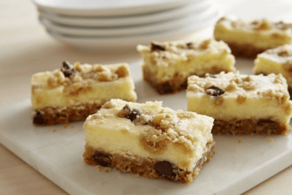 Thumbnail for What Amazing Chocolate Chip Cheesecake Bars