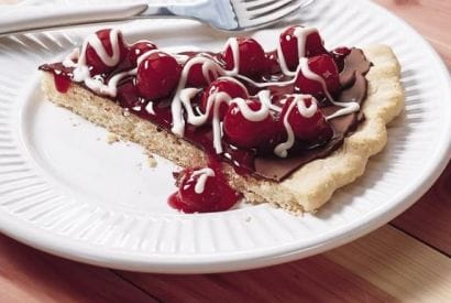Thumbnail for Love This Chocolate Cherry Cookie Tart