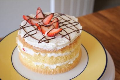 Thumbnail for 3 Ingredient Sponge Cake Recipe