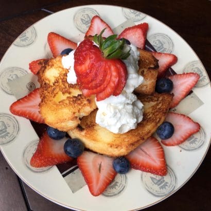 broiled angel food cake