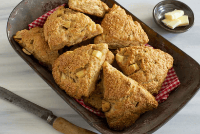 Thumbnail for Delicious Fresh Apple Cinnamon Scones