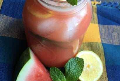 Thumbnail for Refreshing Summer Watermelon Mint Lemonade