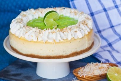Thumbnail for What An Amazing Dessert Is This Coconut Lime Cheesecake