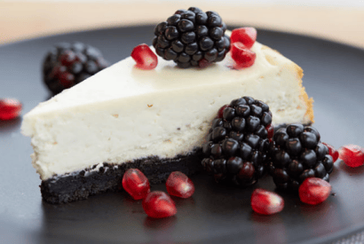 Thumbnail for Love This Blackberry Pie Cheesecake