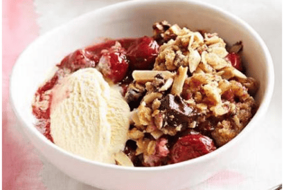 Thumbnail for How To Make This Chocolate-Cherry Crisp