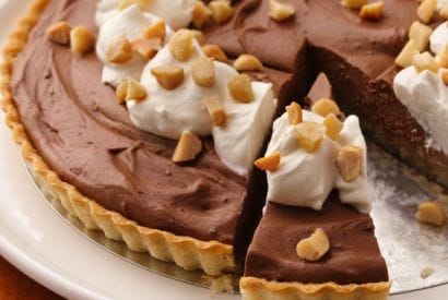Thumbnail for Yummy Chocolate Mousse Macadamia Tart