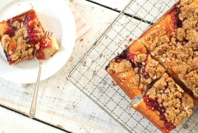 Thumbnail for A Delicious Plum-Jam Crumb Cake