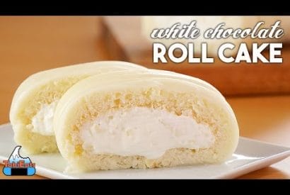Thumbnail for A Yummy White Chocolate Roll Cake