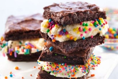 Thumbnail for Delicious Brownie Ice Cream Sandwiches