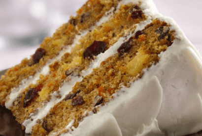 Thumbnail for A Yummy Classic Carrot Cake With Cranberries