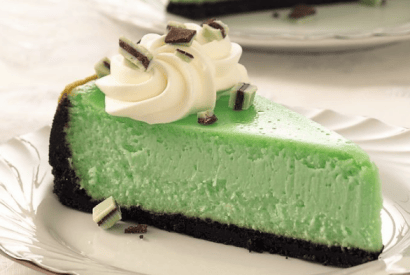 Thumbnail for Love This Crème de Menthe Cheesecake