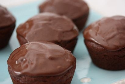 Thumbnail for Chocolate Glazed Chocolate Cupcakes