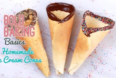Thumbnail for How To Make Homemade Ice Cream Cones