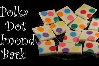 Thumbnail for Love This Rainbow Polka Dot Almond Bark