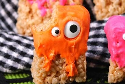 Thumbnail for Yummy Rice Krispie Treat Monsters