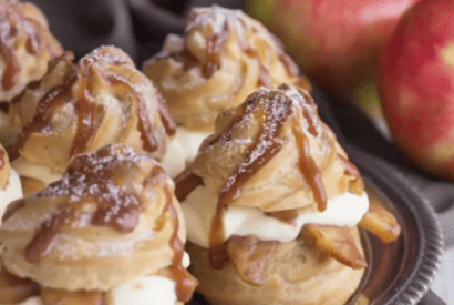 Thumbnail for Love These Caramel Apple Cream Puffs