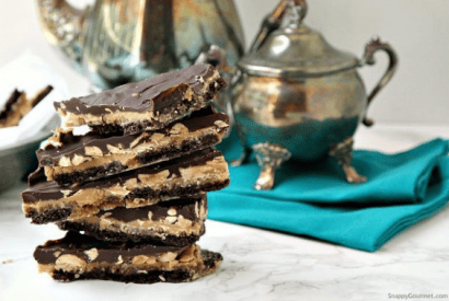 Thumbnail for Chocolate Peanut Butter Toffee Crack