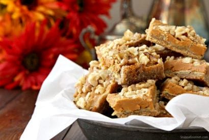 Thumbnail for Yummy Butterscotch Apple Toffee Bars