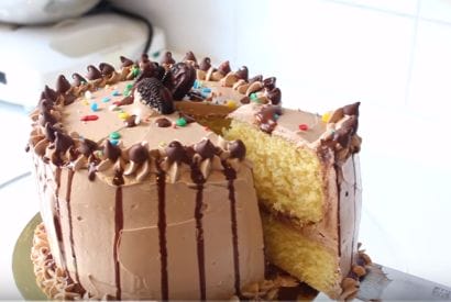 Thumbnail for Love This Vanilla & Chocolate Birthday Cake