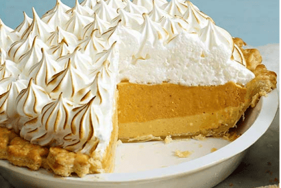 Thumbnail for Yummy Caramel Cream Pumpkin Pie