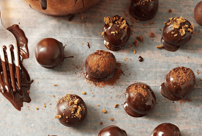 Thumbnail for Pumpkin-Gingerbread Truffles