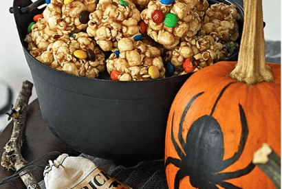 Thumbnail for Yummy Creepy Caramel Popcorn Balls