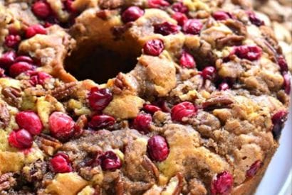 Thumbnail for Yummy Cranberry Pecan Coffee Cake