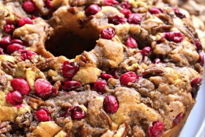Thumbnail for Yummy Cranberry Pecan Coffee Cake