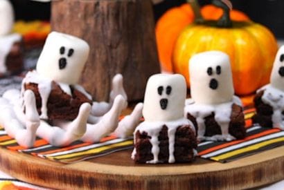 Thumbnail for Spooky Boo Brownies For Halloween