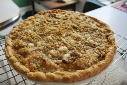 Thumbnail for A Wonderful Pear Pie With Caramel Sauce… Just Like Mom Would Make