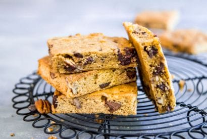 Thumbnail for Yummy Brown Butter Bourbon Blondies