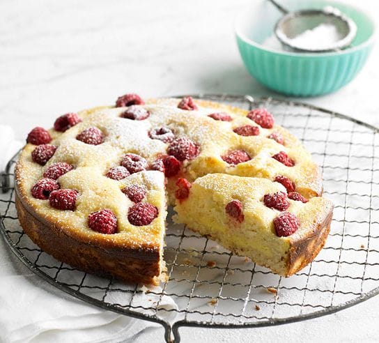 Lemon-Raspberry Coffee Cake