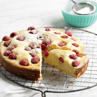 Lemon-Raspberry Coffee Cake